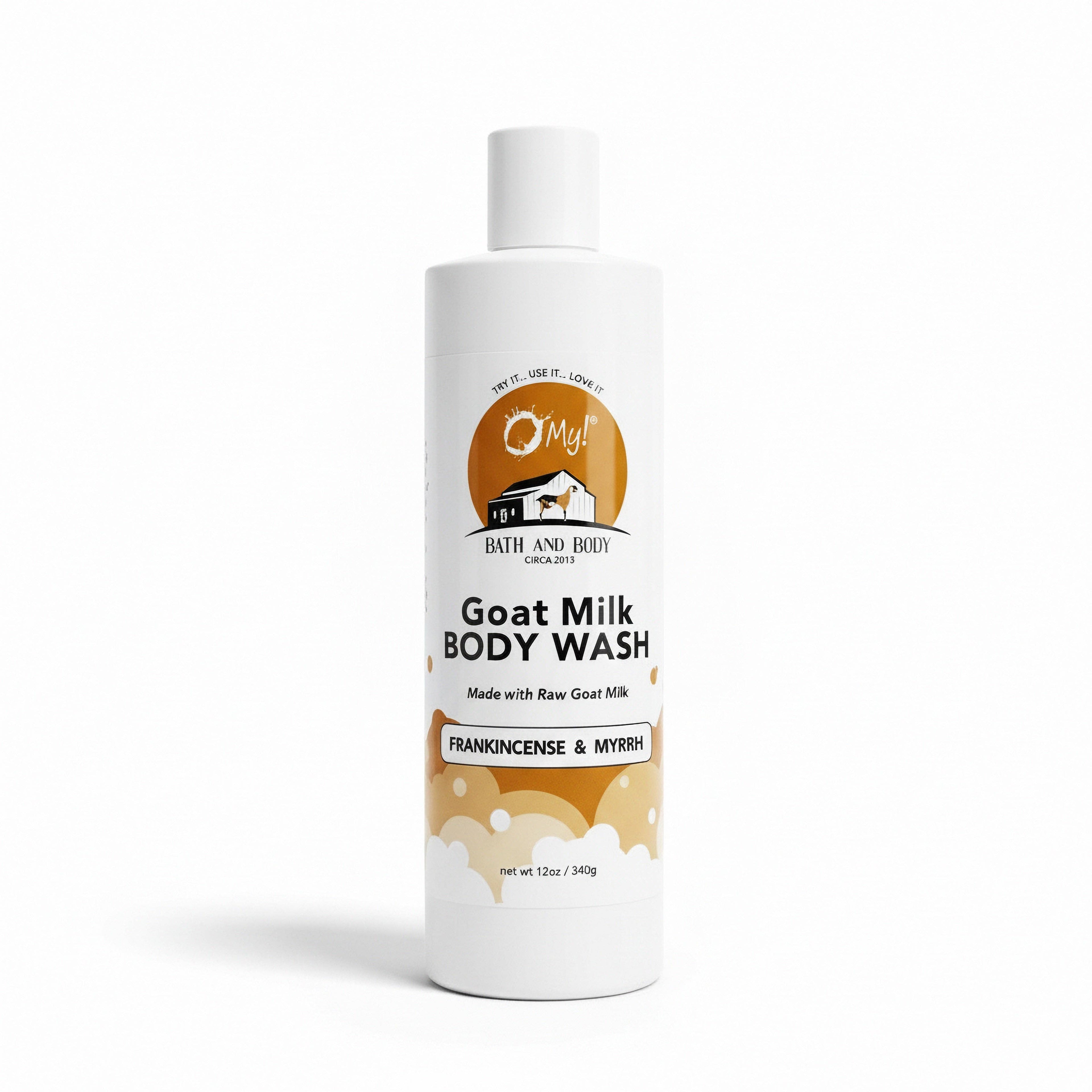 O My! Goat Milk Body Wash | Excellent for all Skin Types | Free of Parabens & More | Handcrafted in USA